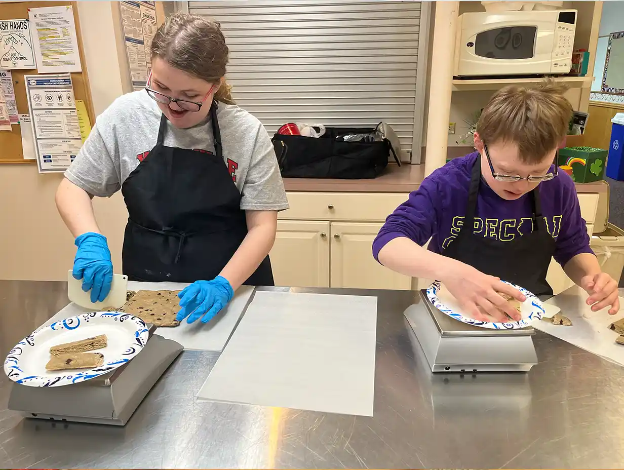 Community cooking together